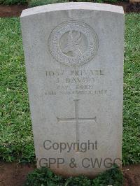 Dar Es Salaam War Cemetery - Davids, J